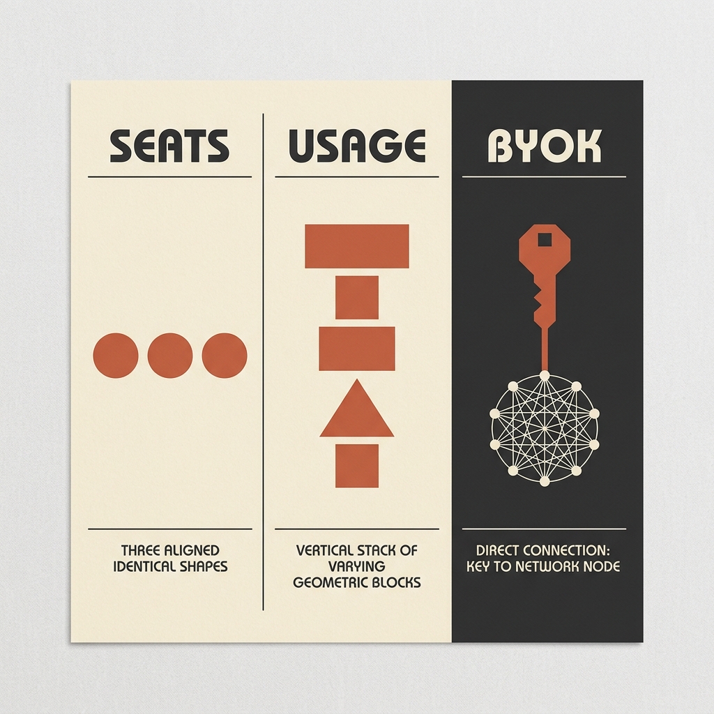 Understanding AI SaaS Pricing: Seats, Credits, and even BYOK Models